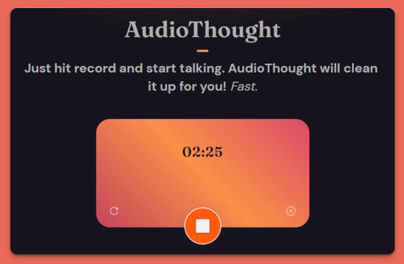 2. Speak your thoughts